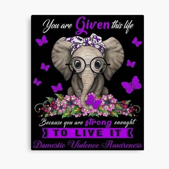 Discover Domestic Violence Warrior Cute Elephant Lover Gifts