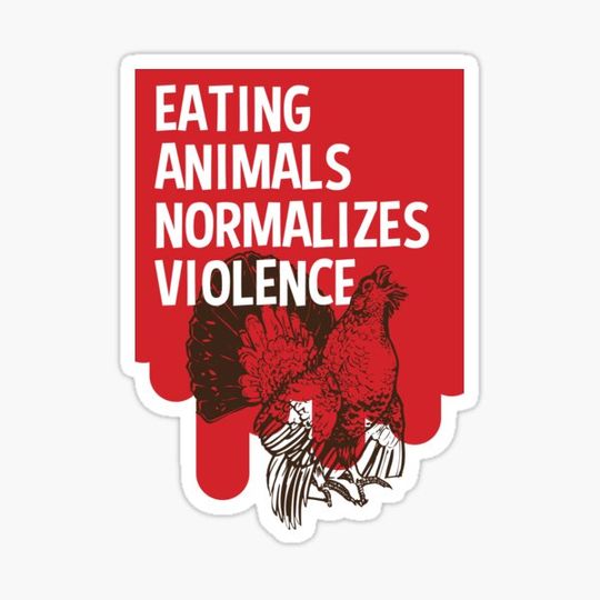 Discover Eating animals normalizes violence