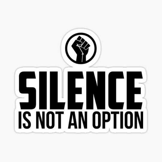 Discover Silence Is Not An Option | Protest | African American