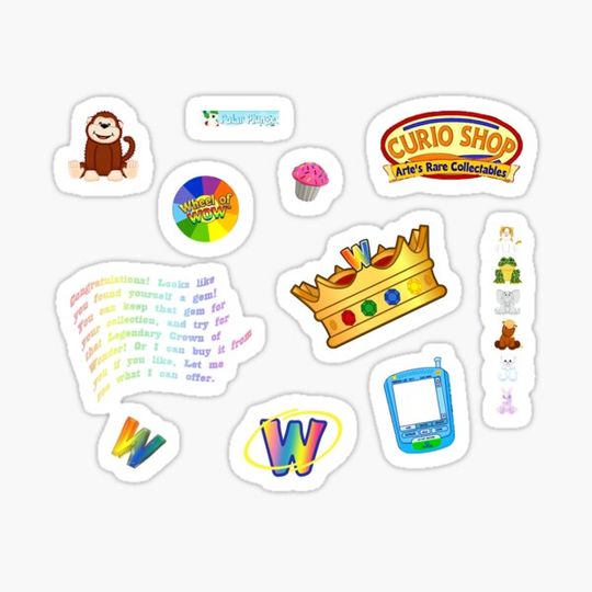 Discover Webkinz Pack Sticker