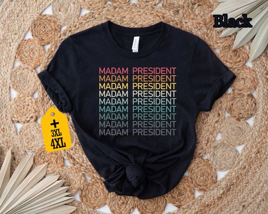 Discover Madam President Kamala Harris Shirt, President Kamala Harris 2024 Shirt