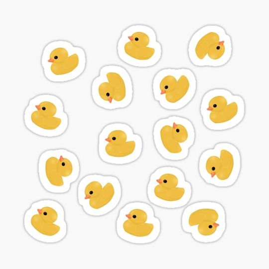 Discover Bathtub duck pattern