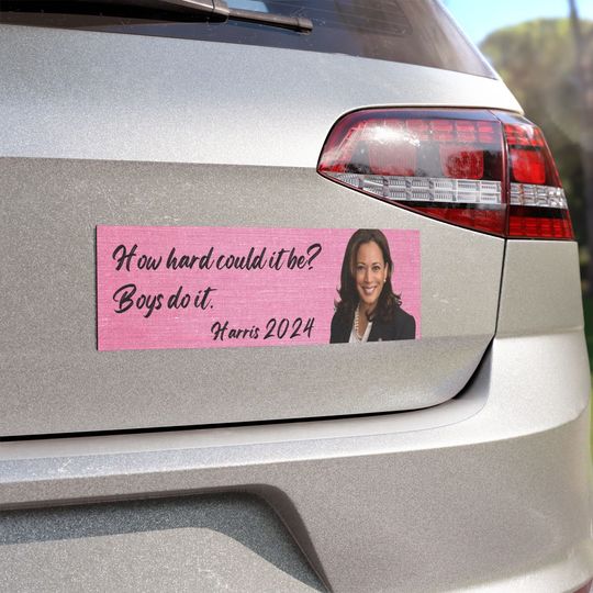 Discover Kamala Harris Car Magnet
