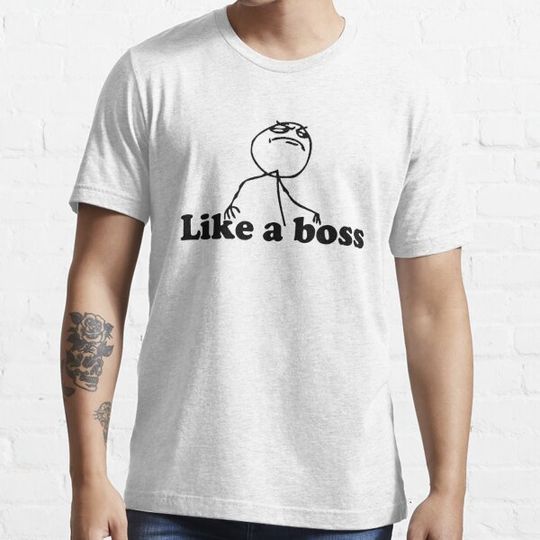 Discover Like a boss - White Face
