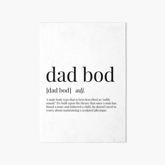 Discover Dad Bod Definition