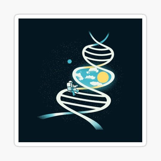 Discover DNA Astronaut Science Window by Tobe Fonseca