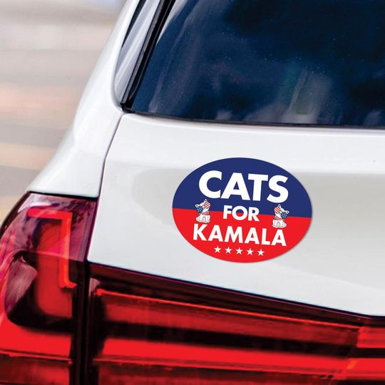 Discover Kamala Harris 2024 Car Magnet, Harris For President 2024 Vehicle Magnet CA3320