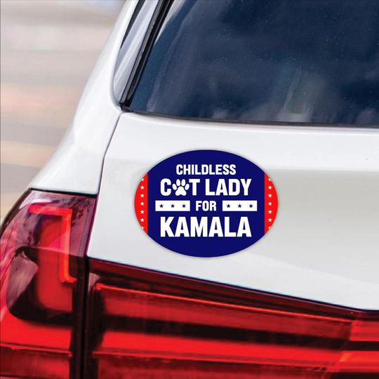Discover Kamala Harris 2024 Car Magnet, Harris For President Vehicle Magnet CA9540