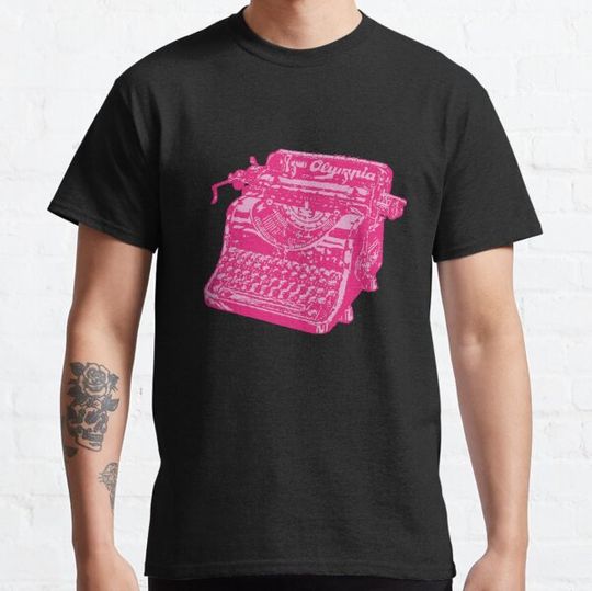 Discover Pink on Pink Typewriter
