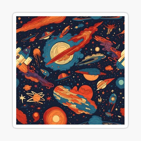 Discover Outer Space Pattern