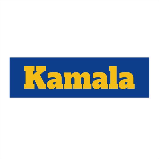 Discover Kamala  Harris bumper sticker - elect Harris