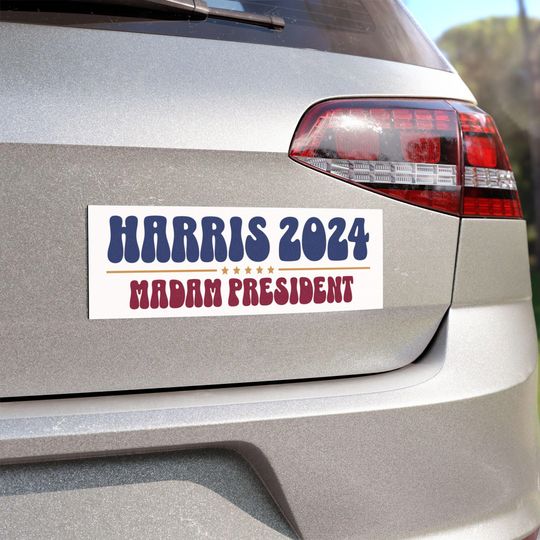 Discover Kamala Harris Car Magnet - President Harris 2024