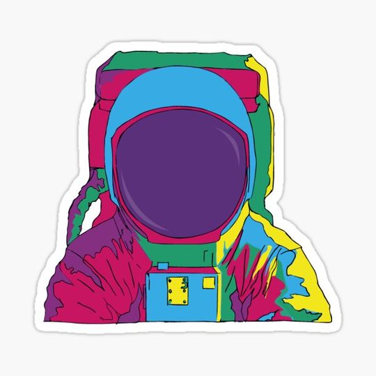 Discover Colorful Spaceman