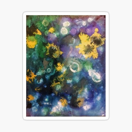 Discover Universe Outer Space Abstract Artwork by Jolene Edwards
