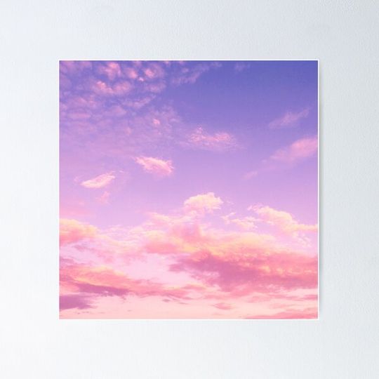 Discover Pink Vibrant Clouds at Sunset