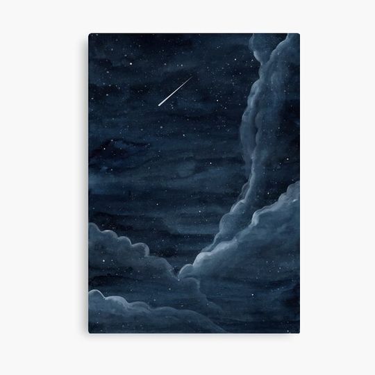 Discover Watercolor Starry Night Sky