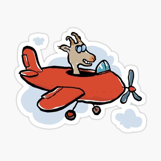 Discover piloting goat