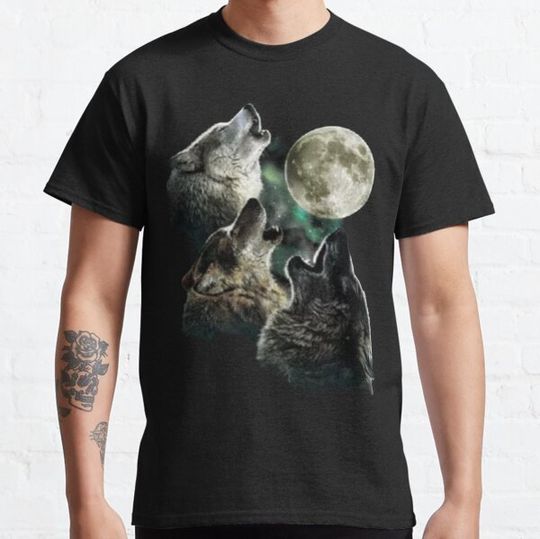 Discover Wolves under the moonlight