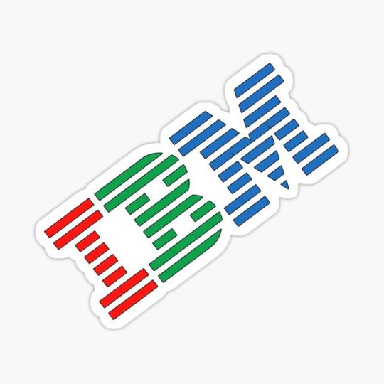 Discover Computer Company Logo, Vector Simple Lineart