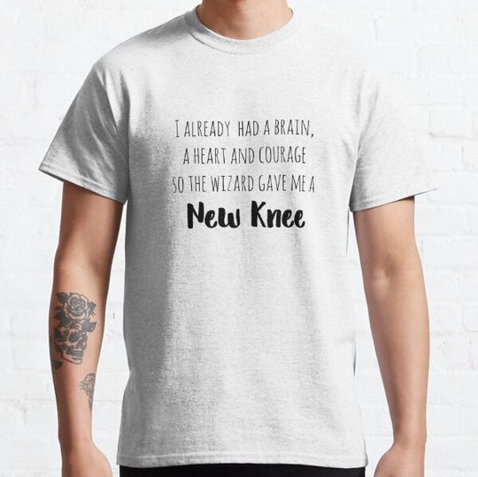 Discover New Knee Get well gift Design Gift black