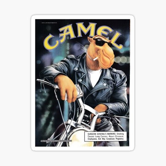 Discover Joe Camel Motorcycle