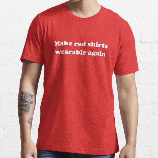 Discover Make Red Shirts Wearable Again