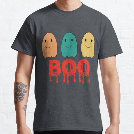 Discover Halloween Boo ghost Funny  Design