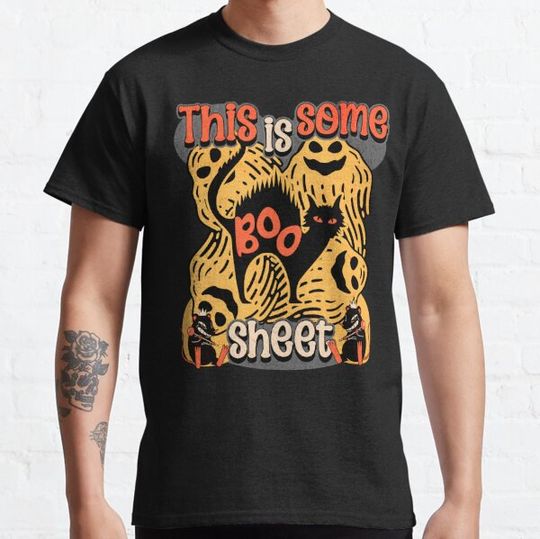Discover This Is Some Boo Sheet Funny Ghost Halloween