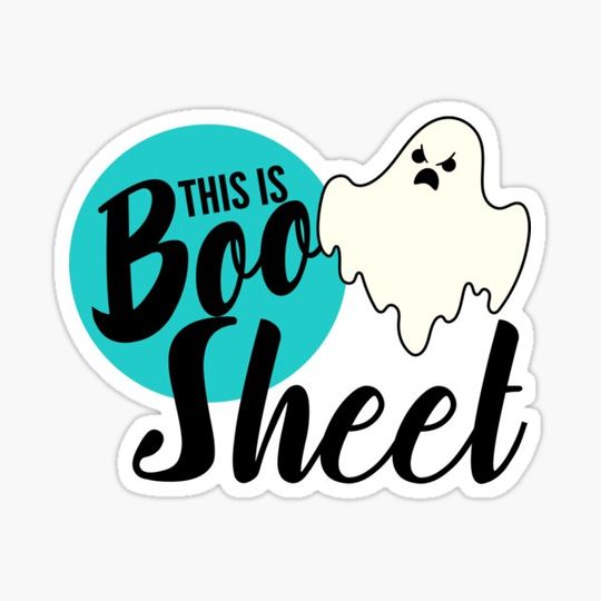 Discover Halloween This Is Boo Sheet