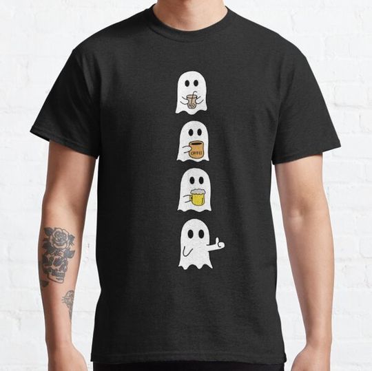 Discover Ghost Drinking Coffee