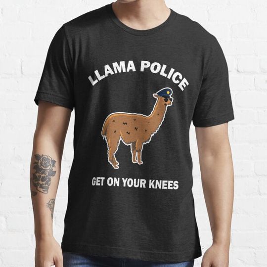 Discover Llama Police Get On Your Knees
