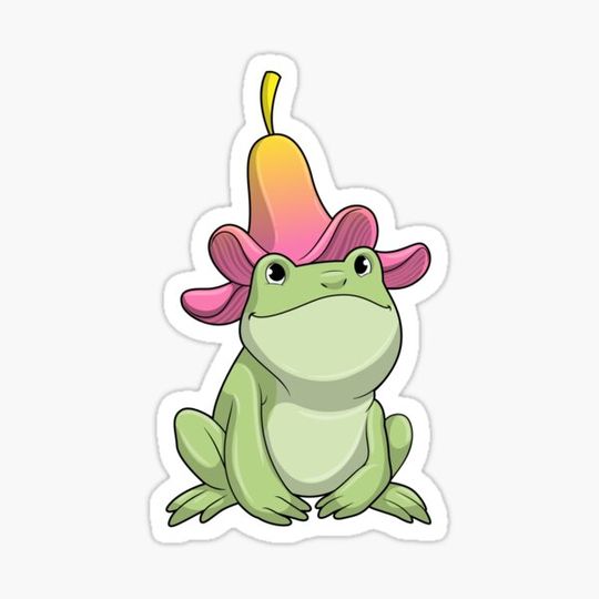 Discover Frog with Plumeria