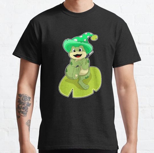 Discover Frog as Wizard with Magic wand