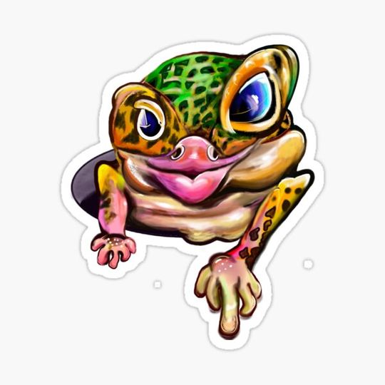 Discover Funny Frog toad exotic animal pets leopard gecko