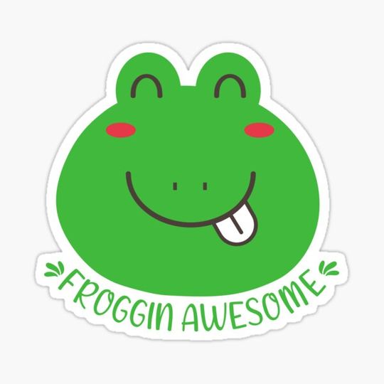 Discover Froggin Awesome Kawaii frog