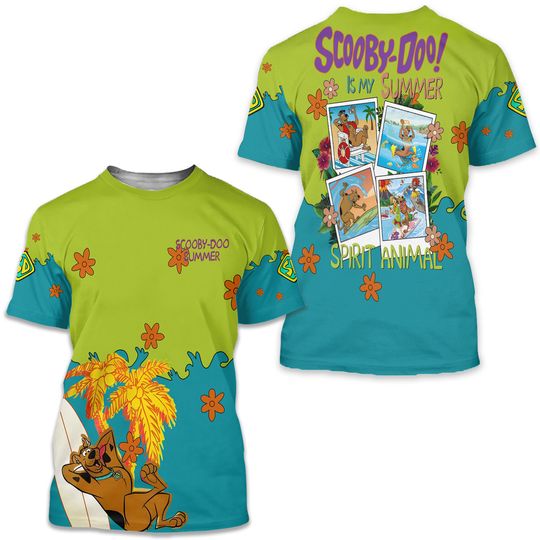 Discover Scooby Doo Tropical Summer Shirt