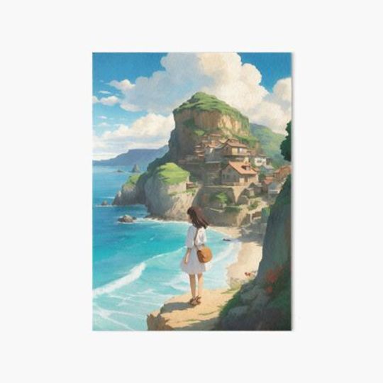 Discover Summer Serenity - A Dreamy Anime Artwork