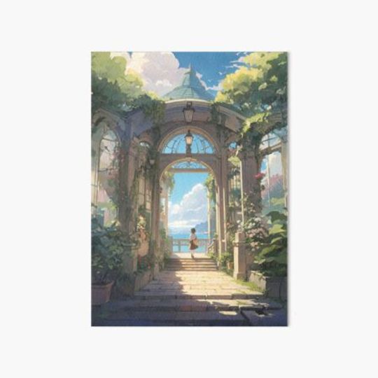 Discover Botanical Wonder - A Dreamy Anime Artwork