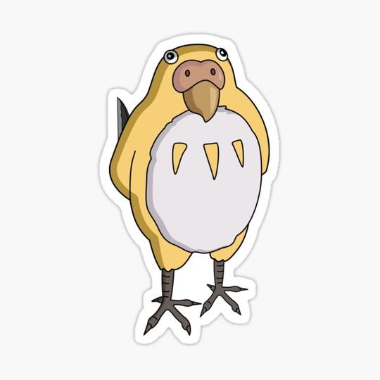 Discover The Boy and the Heron Parakeets - Yellow