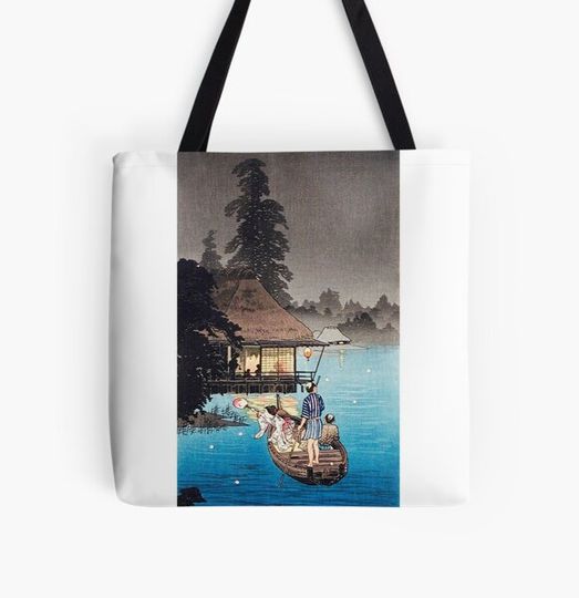 Discover Enjoying Evening Cool print by Hiroaki Takahashi