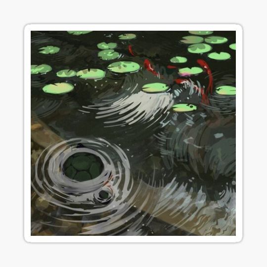 Discover Ghibli Animation Scenery Print Design