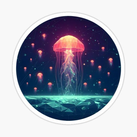 Low Poly Jellyfish