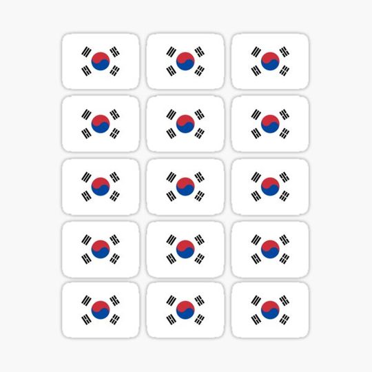 Discover South Korea - South Korean Flag Pack