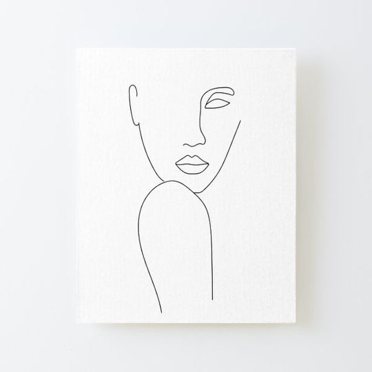 Discover Line Art Abstract Simplistic Woman