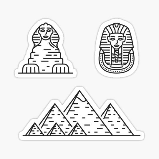 Discover Ancient Egypt sticker pack Vol3