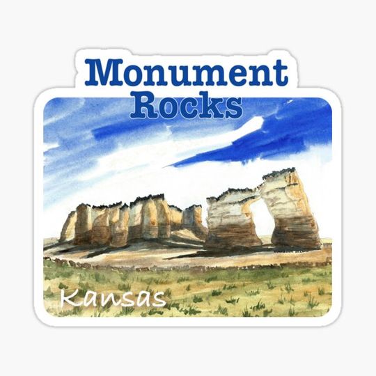 Discover Monument Rocks, Kansas