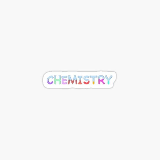 Discover Chemistry test tube letters