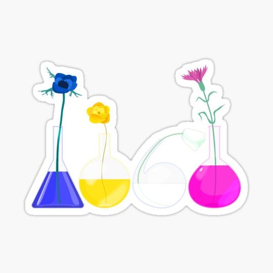 Discover Flasks with flowers