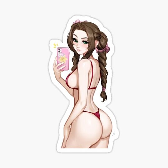 Discover Final Fantasy Aerith Sticker