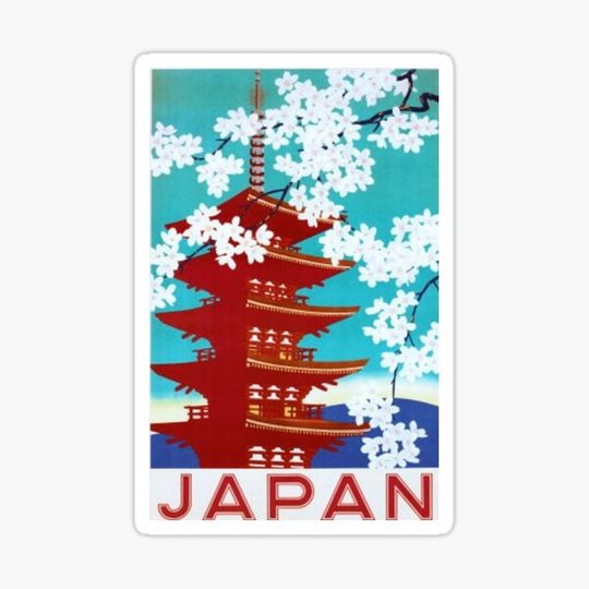 Discover A Travel Poster for Japan